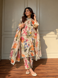 Royal Petal Ensemble summer kurta set